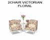 2chair floral victorian 