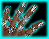 chromies + flower rings