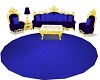 royal blue/gold set