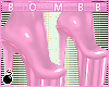 B! Pink Shade Heels PVC