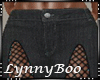 *Justine Blue Blk Pants