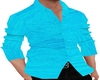 Chemise bleue homme