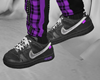 Sneaker Black/Purple