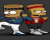 Simpsons Gang WallArt