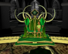 Green dragon throne