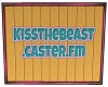 KissTheBeast Beachsign