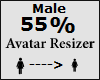 Avatar scaler 55% Male