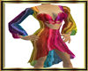 Rainbow Hippie Dress