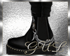 Kiss black boots