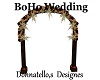 boho wedding arch