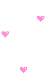 Floating *Pink Hearts