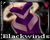 BW| Dark Purple Gown