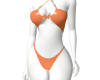 True Orange Bikini