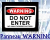Panneau warning