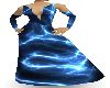 Blue Lightning Dress