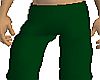 DARK GREEN BAGGY PANTS