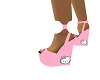 Pi/Wh Hello Kitty Wedges