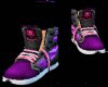 EMO purple shoe