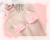 A: Blush bikini top