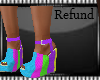 R*Daniella Rainbow Heels