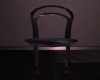 Model Poses Chair Purple