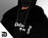 Palm Hoodie Black
