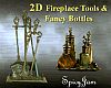 2D Fire Tools_Bottle Set
