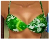 Green Hibiscus Bikini