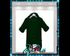 *D* Green Open Shirt