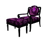 Purple Heart Chair