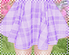 w. Lilac Plaid Skirt