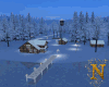 Home at Winter Forest