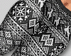 RLL Xmas B/W Knit pants