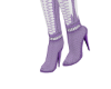 DEA LT PURP LACE BOOT RL