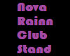Club Rules Standing Sign