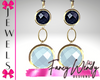 Onyx & Quartz Earrings