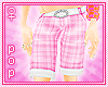   . BB pink shorts