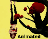 Red Skull Animated Tree