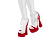 Sexy valentine heels red