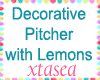Pitcher with Lemon Plant