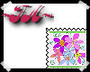 ~FA~ Hippy Flowers Stamp