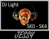 J # Skull DJ Light
