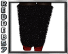 Red Boot W/Black Fur
