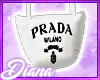 white cute purse