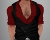 ~CR~Black Vest Red Shirt