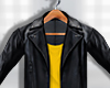 Leather Jacket Yellow T