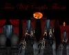 Twin Wolf Couples Throne