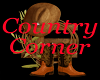 Country Corner sign