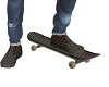 Skateboard action