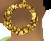 {QA}Gold hoop earrings